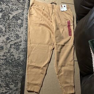 Champion Men's Beige Jogger Pants